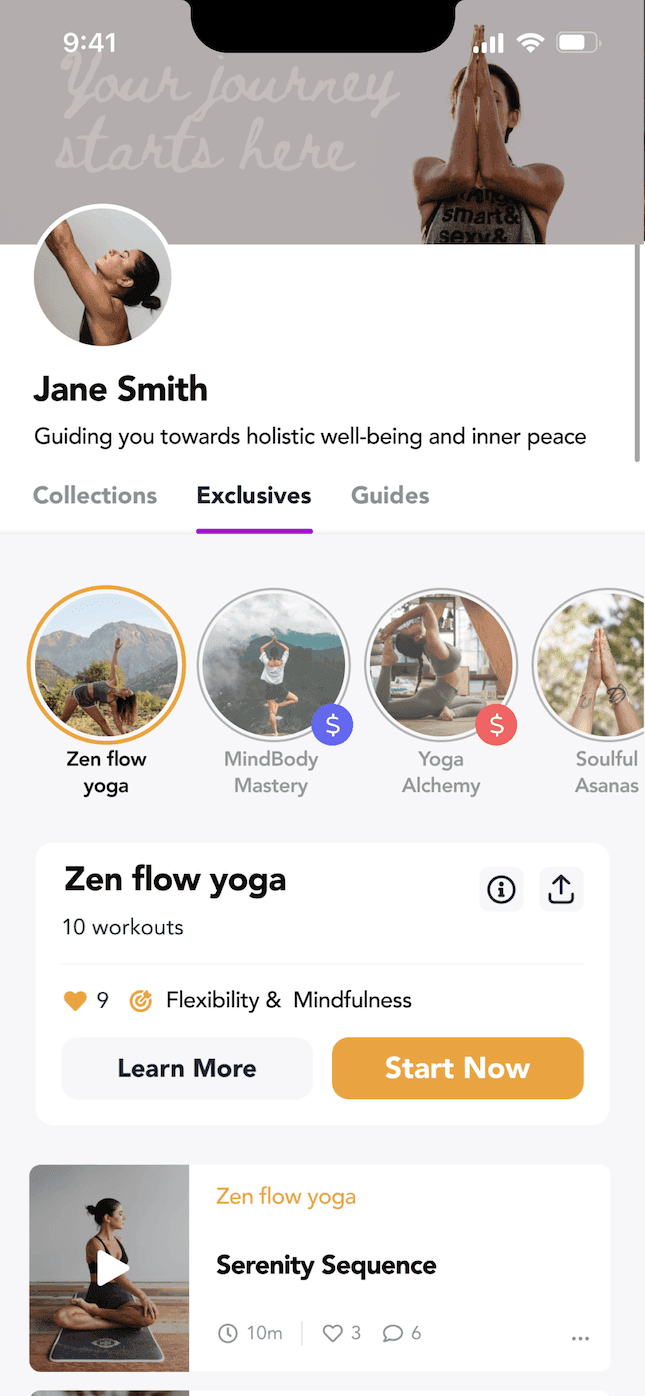 Lifetime Access in the app