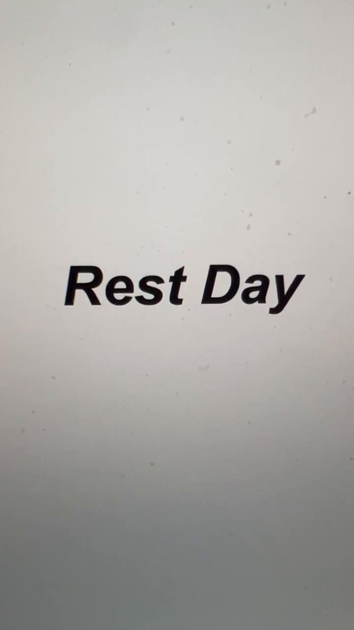 D3 Rest day