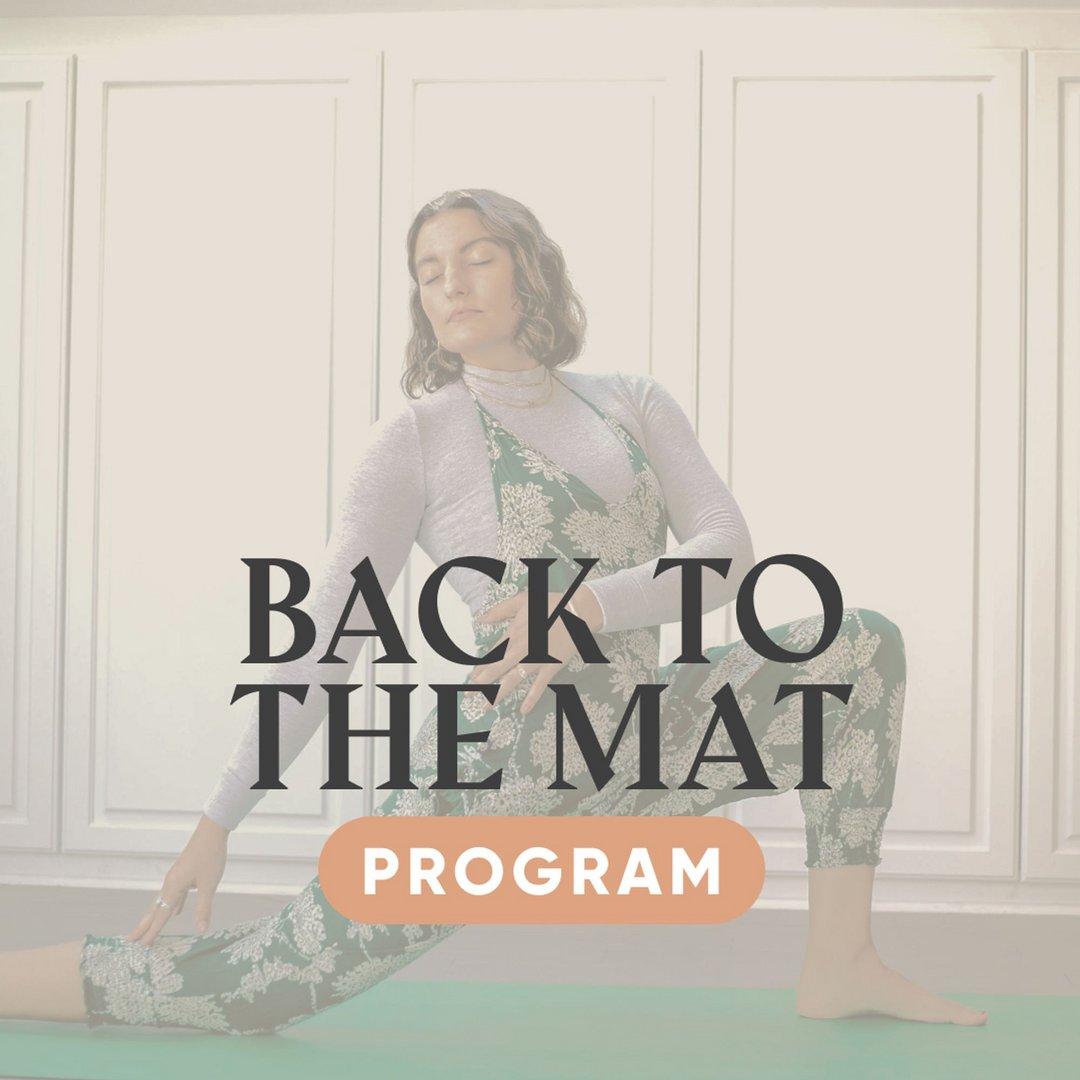 Back To The Mat