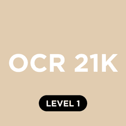 OCR 21K Level 1
