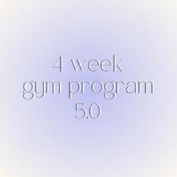 Gym Program 5.0
