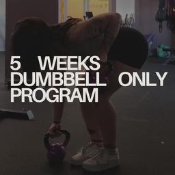 5-week Dumbbell